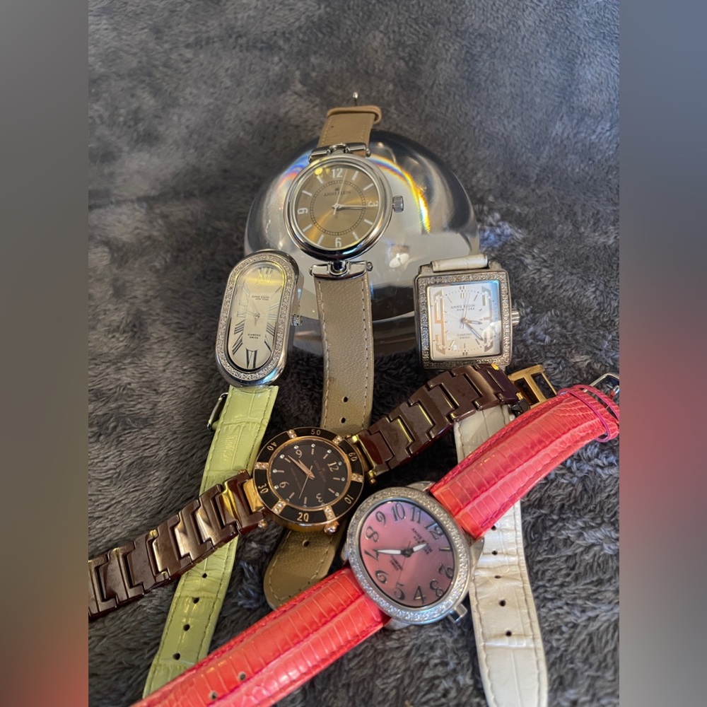 Preowned Anne Klein watch collection - 5 watches